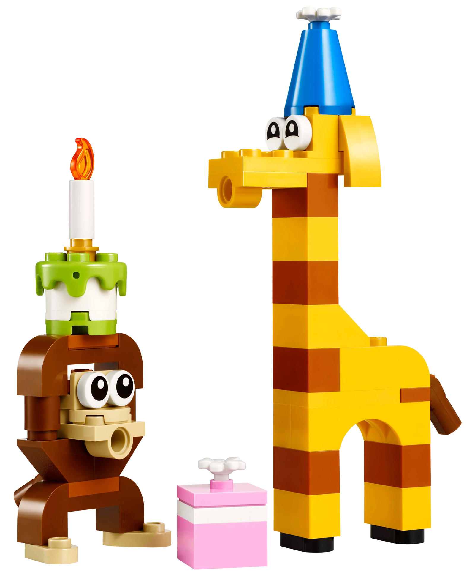 LEGO Creator Birthday Party Animals Building Set Yellow 60 pieces-30689-picture-16