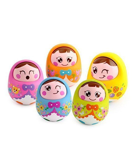SmartCraft Roly Poly Tumbler Dolls Pack of 1 - (Colour & Design May Vary)-picture-13