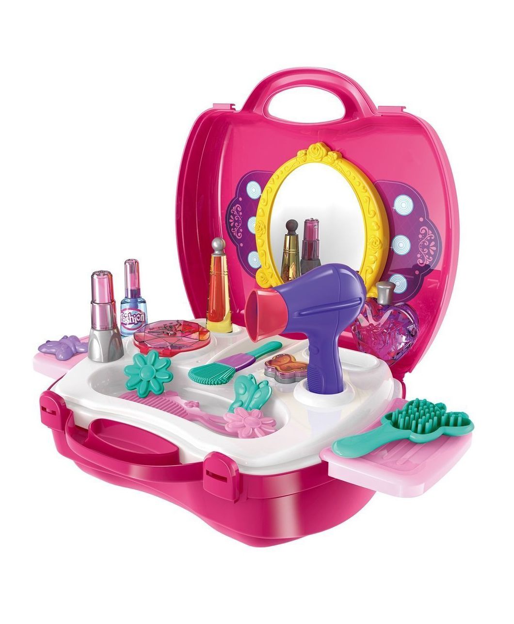 Smartcraft Pretend Play Beauty Set Pink - 21 Pieces-image-18