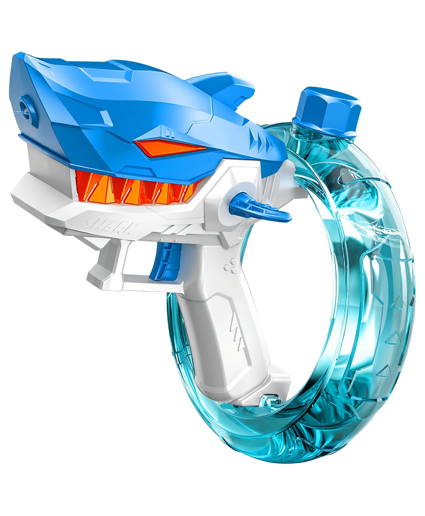 AKN TOYS Electric Water Gun,Automatic Repeating Water Gun for Kids and Adults, Shark Form Toy Squirt Gun, Range 32FT Super Water Gun, Pool Beach Game Party Toy Water Gun-PACK OF 1 ( COLOR AND DESIGN MAY VARY)-picture-27