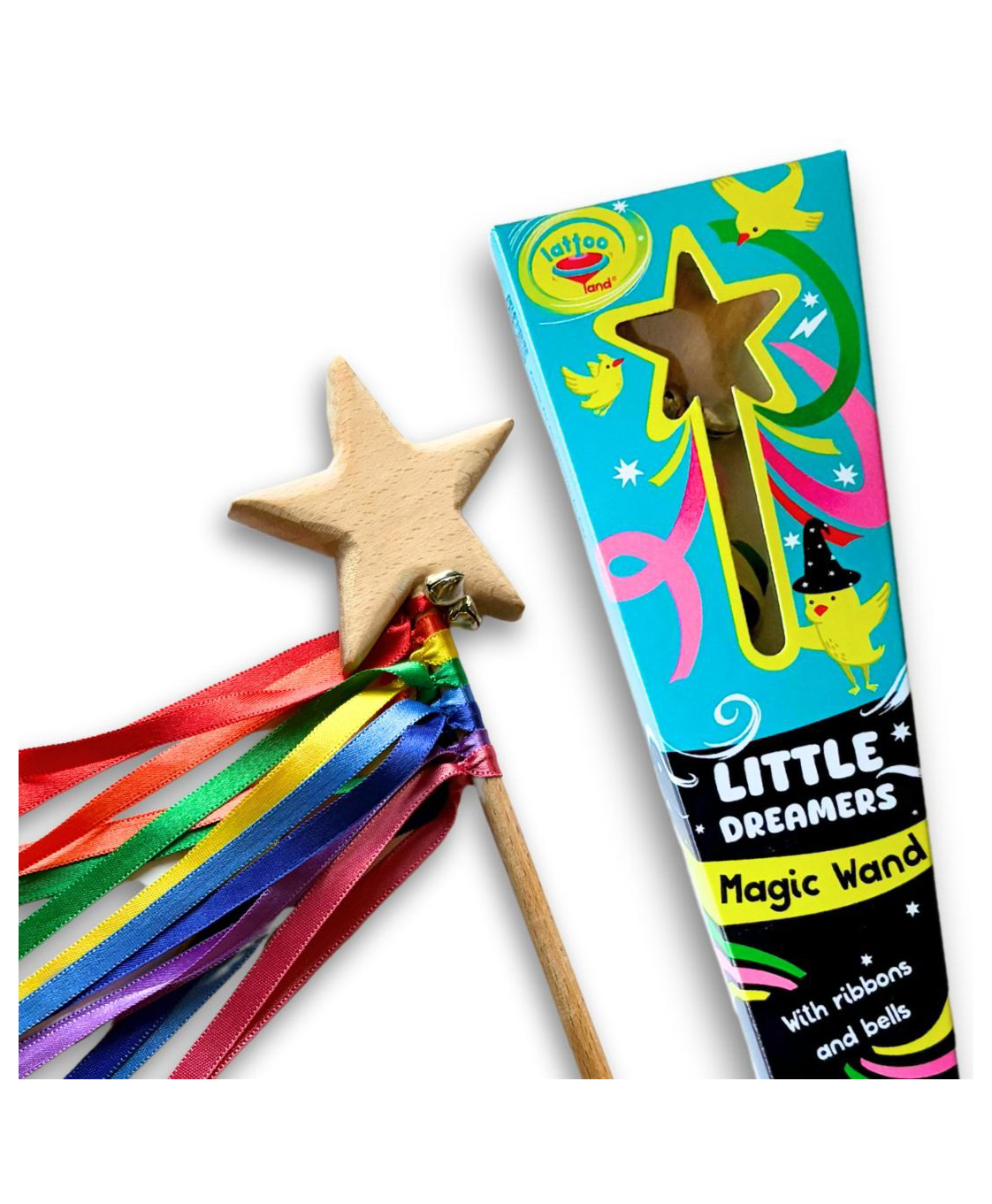 Lattooland Wooden Wand for Kids | Fairy Wand | Wizard Wand | Magical Gift for Children-image-20