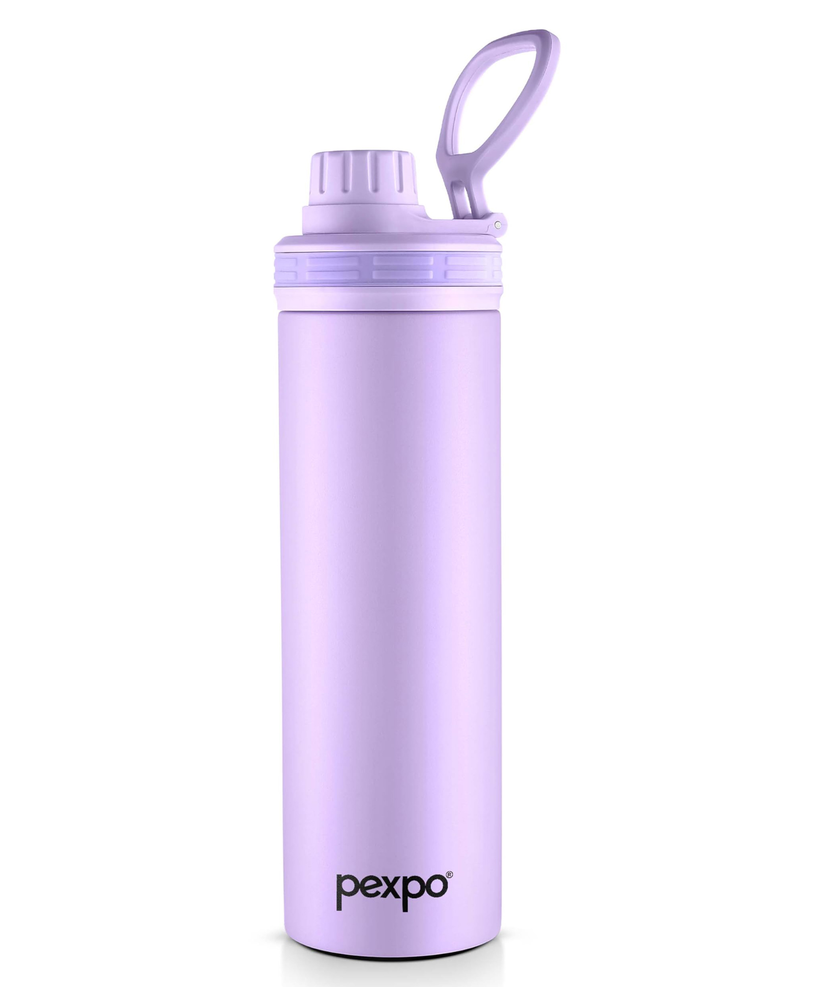 Pexpo Aqua Sip Stainless Steel Sports/Fridge Sipper Water Bottle 900ml, Orchid Purple | Eco friendly | Easy to Carry with Handle | Water Bottle for Office, Gym, School, Trekking, Men, Women and Kids-image-30