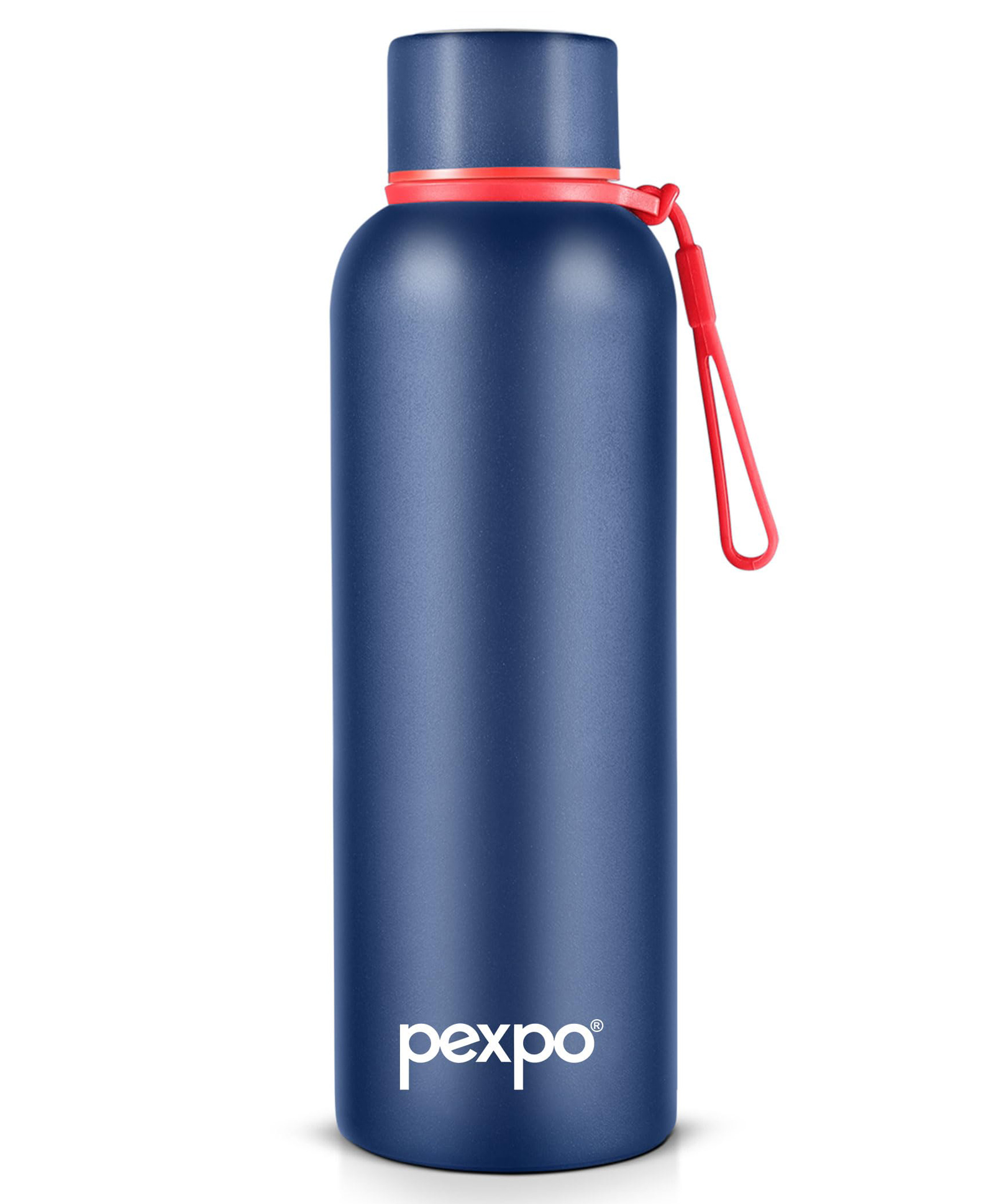 Pexpo Bravo Hot & Cold Stainless Steel Water Bottle |Vacuum Insulated Flask|ISI Certified |700ml, Denim Blue | Office | Home |Gym|Adults-image-48
