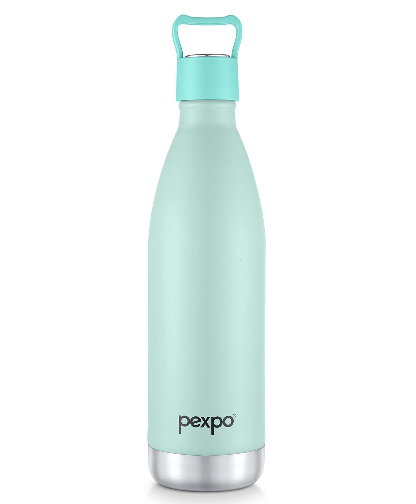 Pexpo Erica Stainless Steel Vacuum Insulated Hot & Cold Flask - 750 ml Sea Green | Home| Office| Gym | Outing | School | Ideal for Adults & Kids-image-8