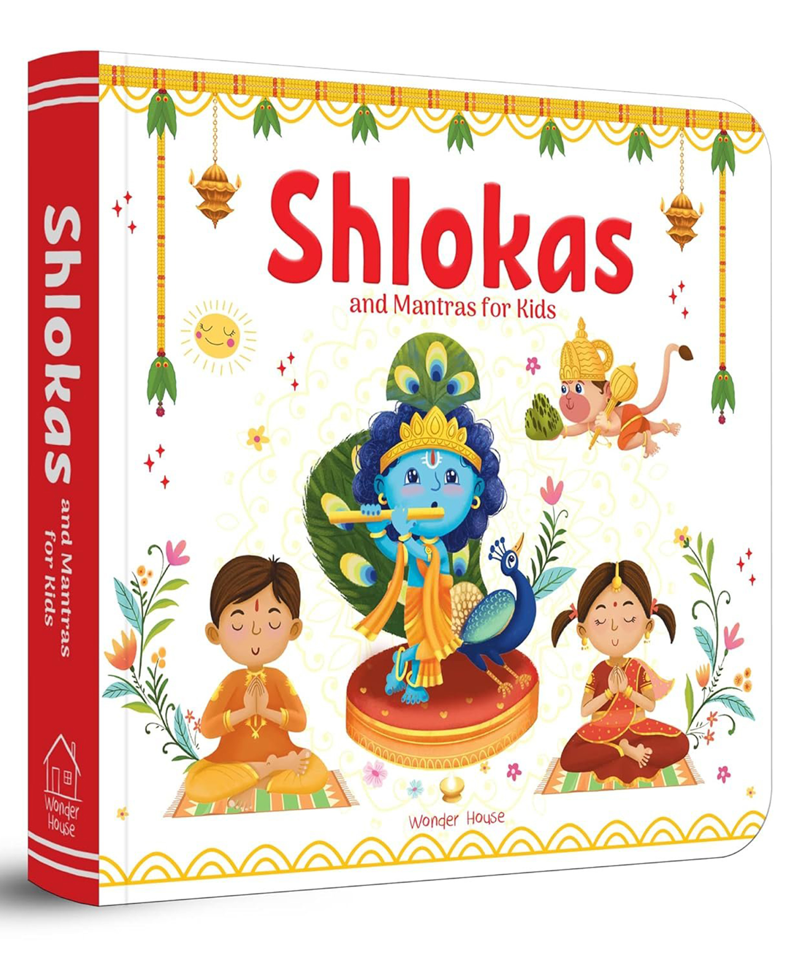 Shlokas and Mantras For Kids - Illustrated Padded Board Book - Learn About India's Rich Culture and Tradition In Three Languages-Pach of 1-English-image-9