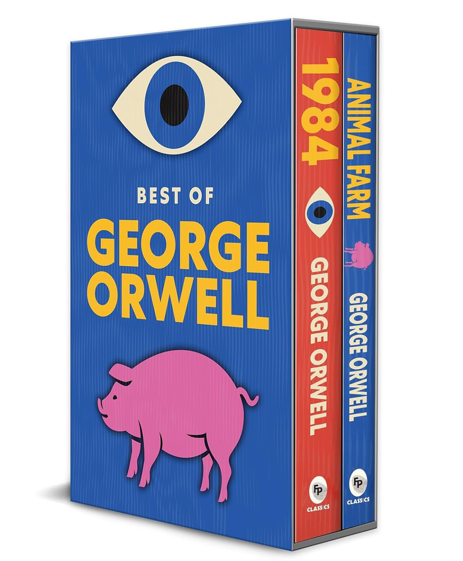 Best of George Orwell, Boxed Set (Animal Farm & 1984) Set of 2 Books, Pack of 2- English-image-1
