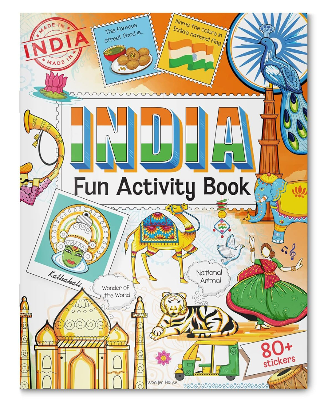 INDIA - Fun Activity Book for Children Activity Book Pack of 1 - English-image-29