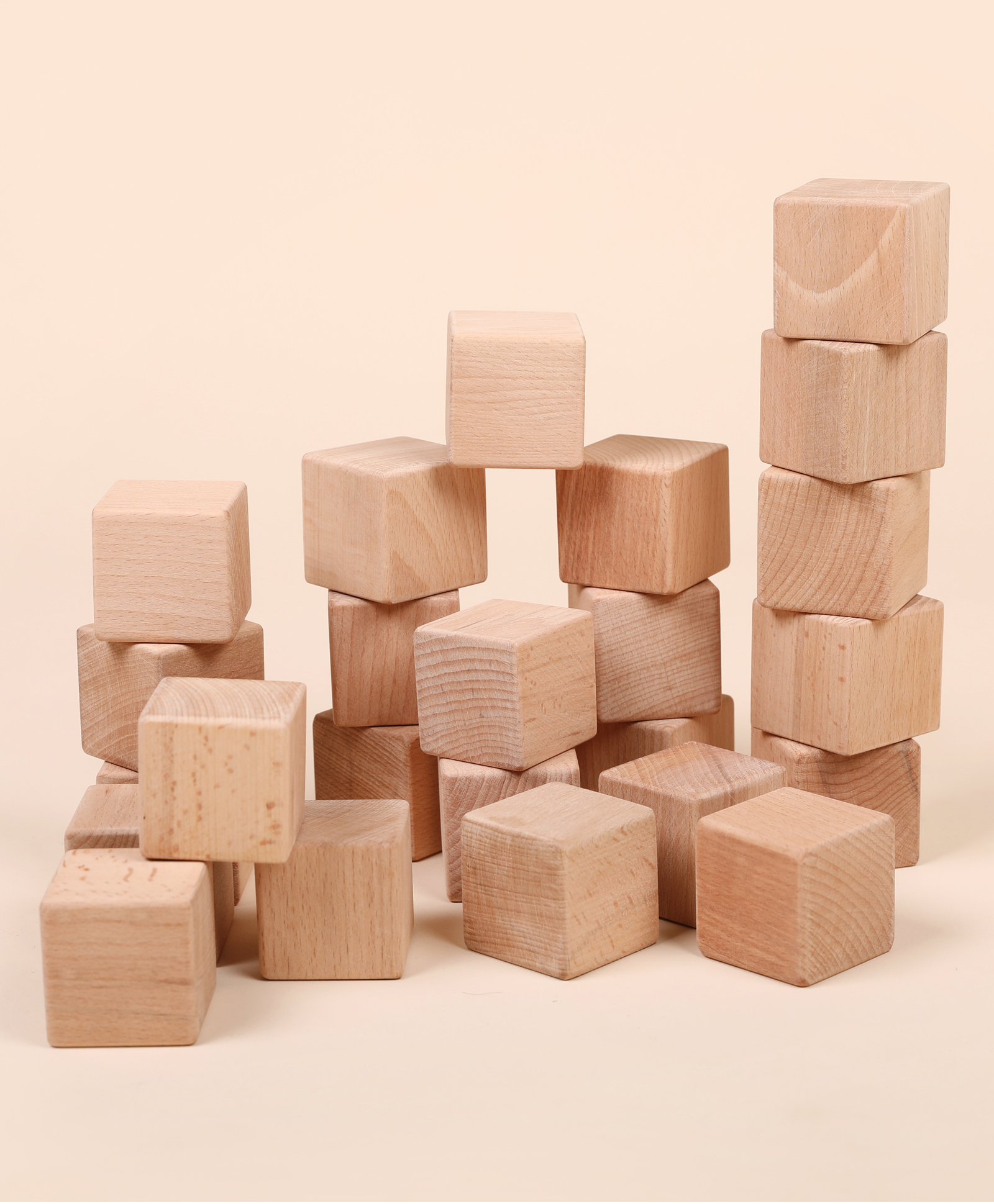 Bombay Toy Company Wooden Blocks Toy - Set of 24 Blocks-picture-15