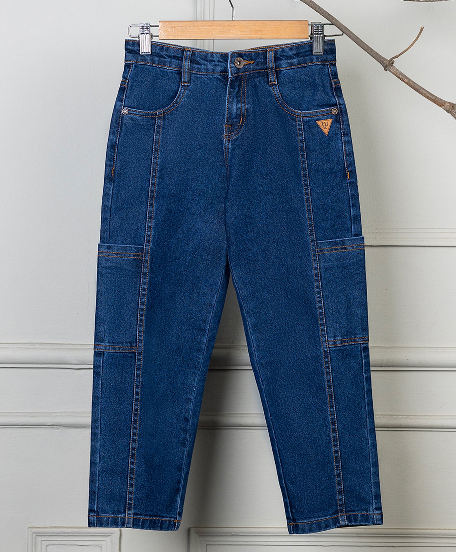 PURPLE UNITED KIDS Denim Solid Jeans - Dark Blue-image-17