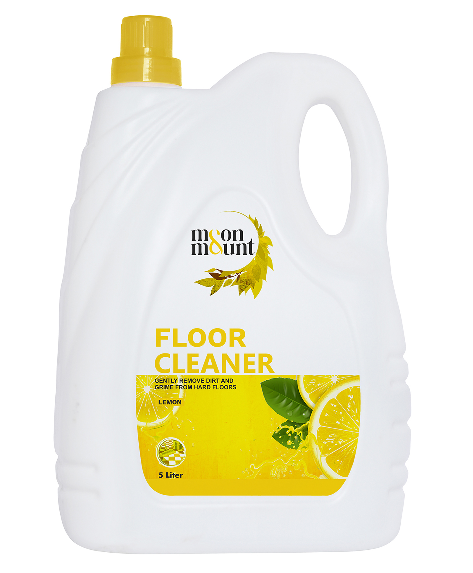 moon & mount Moon And Mount Floor Cleaner Liquid 5 Litre (Lemon)-picture-20