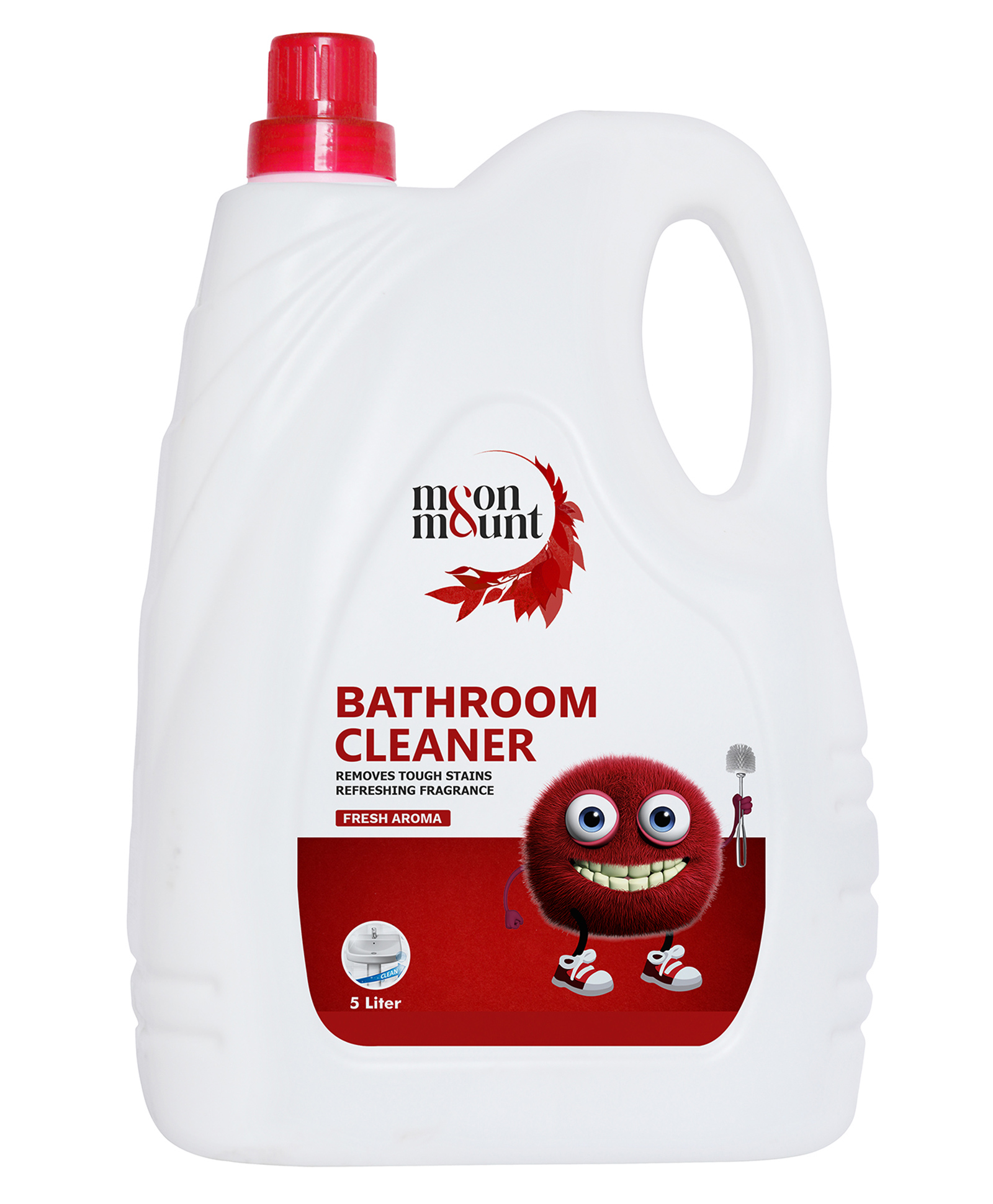 Moon And Mount Disinfectant Bathroom Cleaner Liquid 5 L-image-3