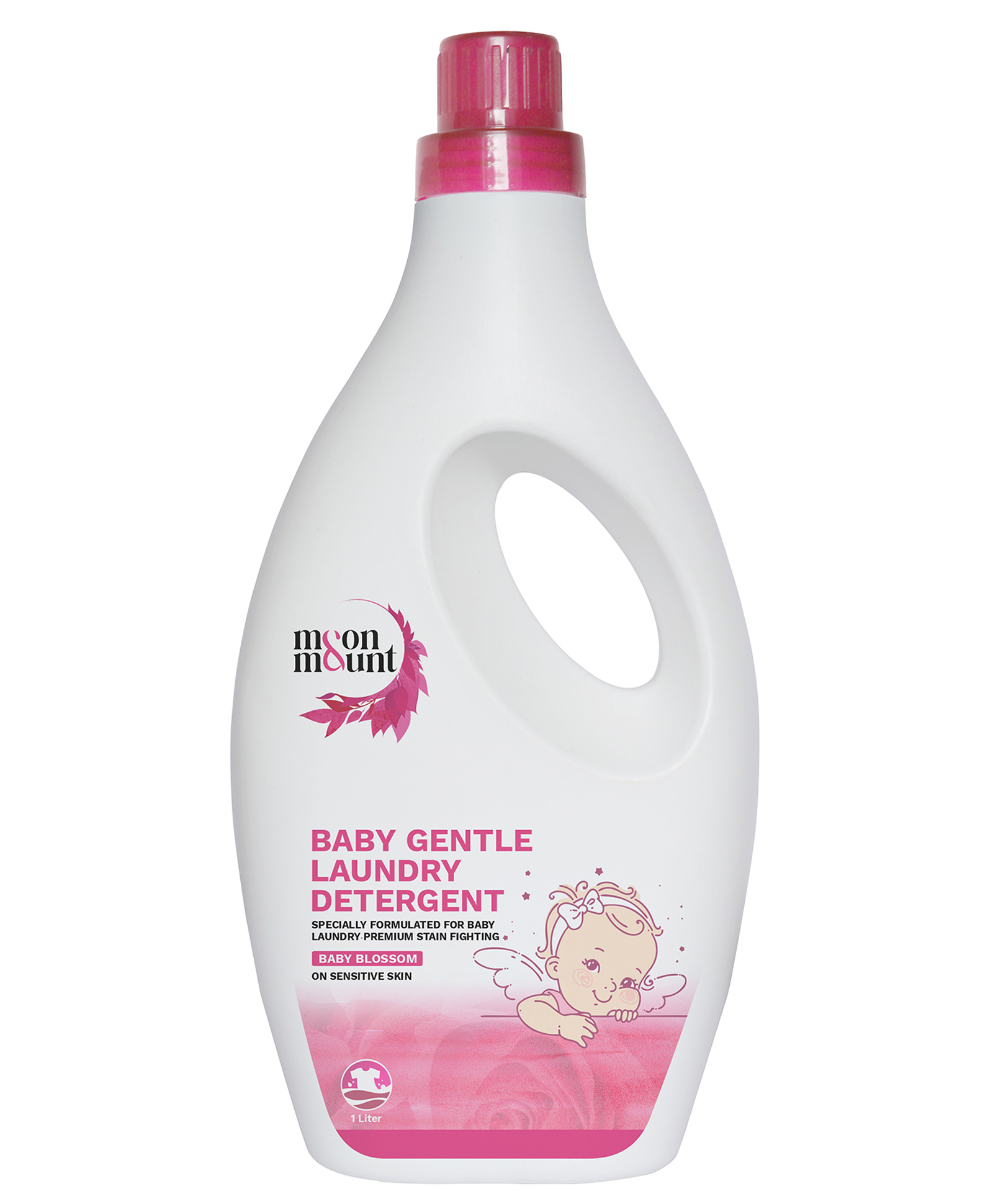 Moon And MountBaby Laundry Liquid Detergent Rose - 1L-image-41