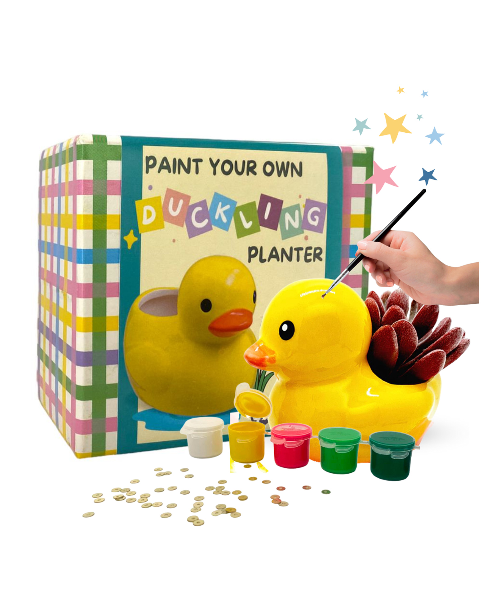 CraftopediaPaint Your Own Planter - Duck-image-30