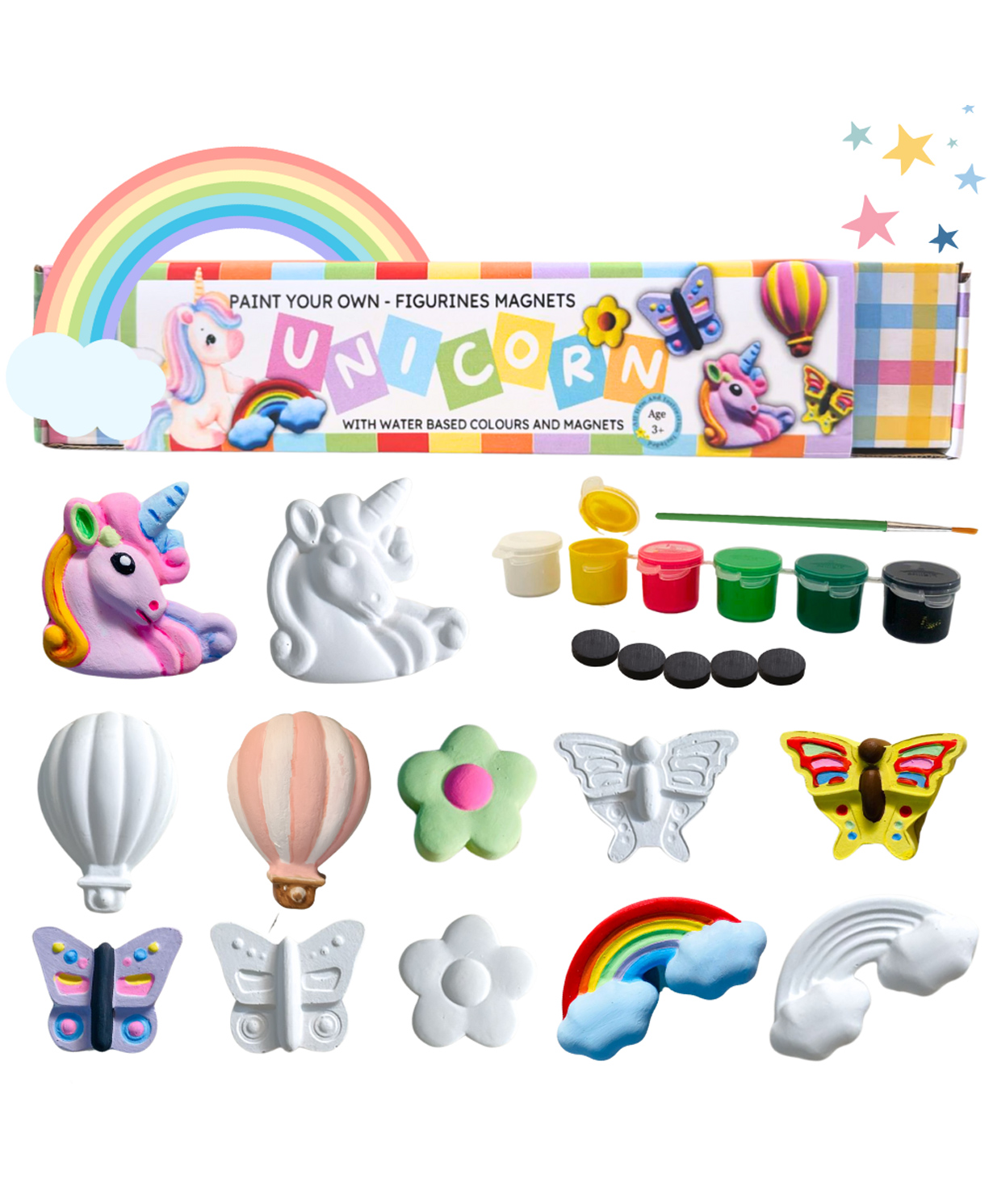 Craftopedia Paint Your Own Fridge Magnet Kit - Unicorn Magnets-image-22