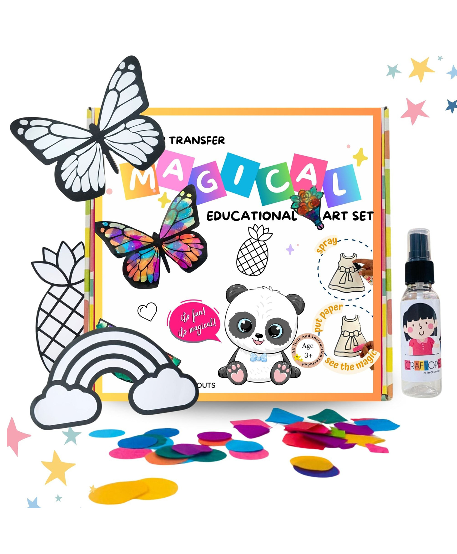 Craftopedia The Magical Color Transfer Paper Art Kit - Magical-image-20