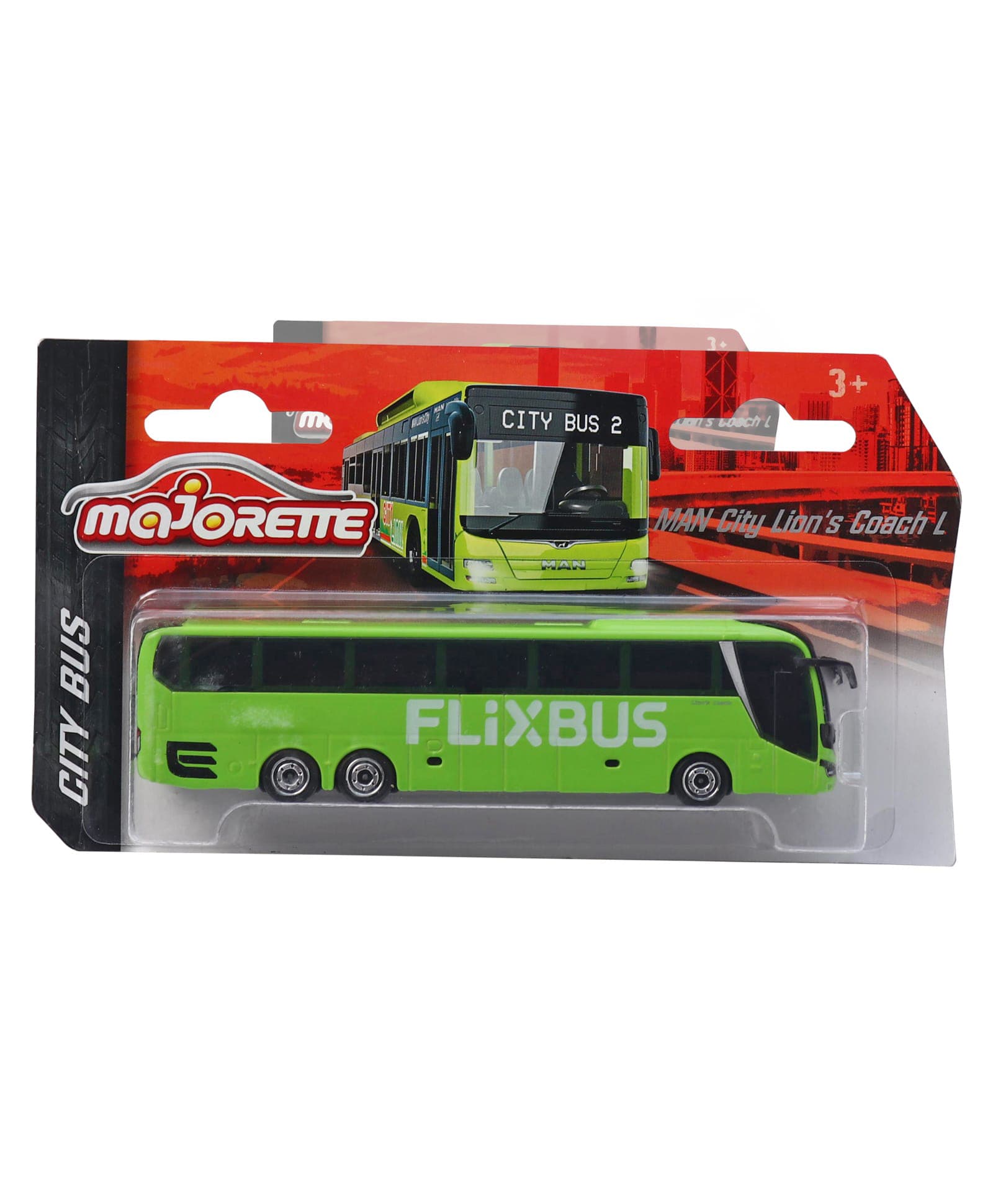 Majorette Man City Lionscoach Die Cast Free Wheel Model Toy Bus - Green-picture-26