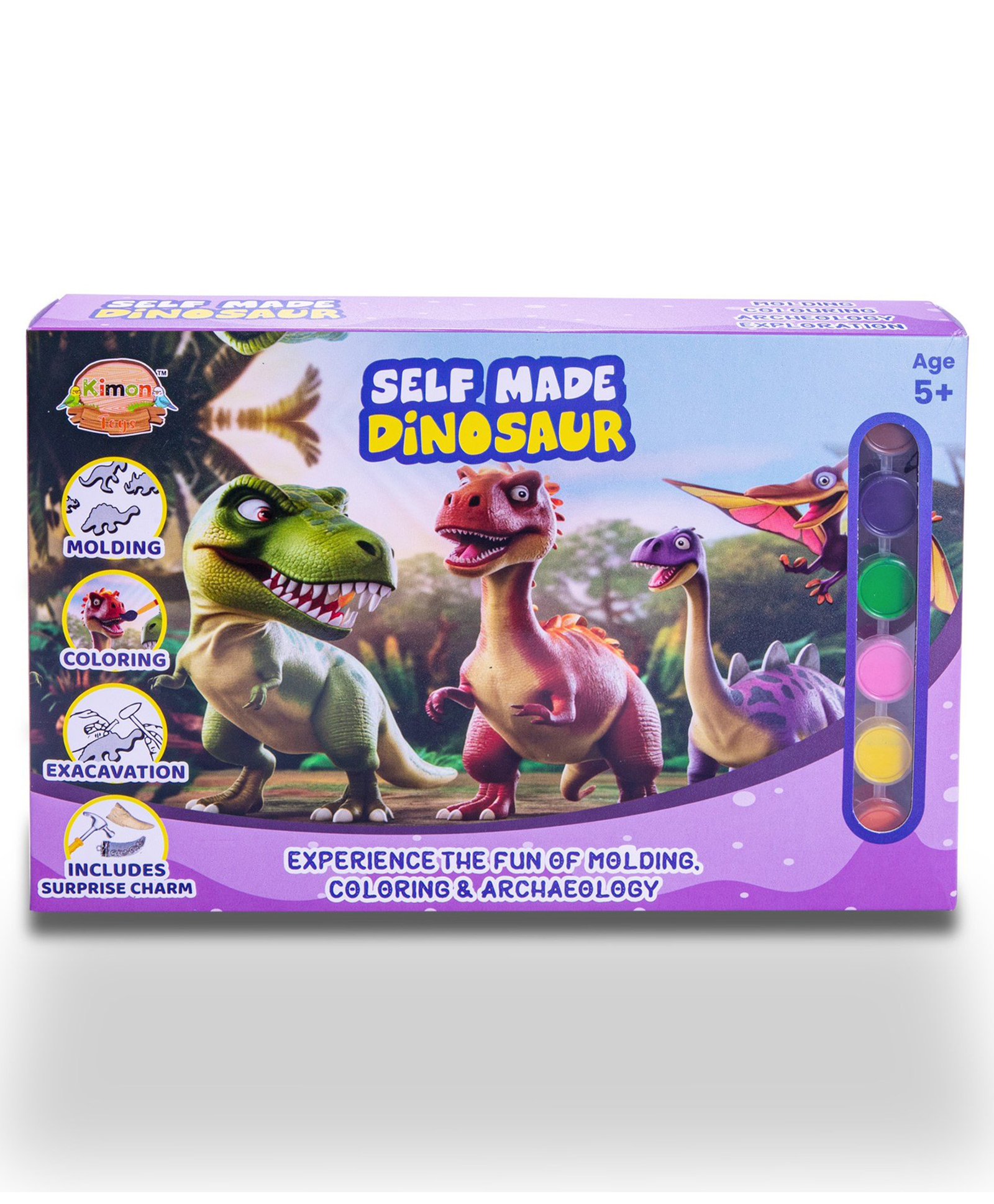 Kimon Toys - Self Made - Dinosaurs - Molding, Colouring & Archeology-picture-24