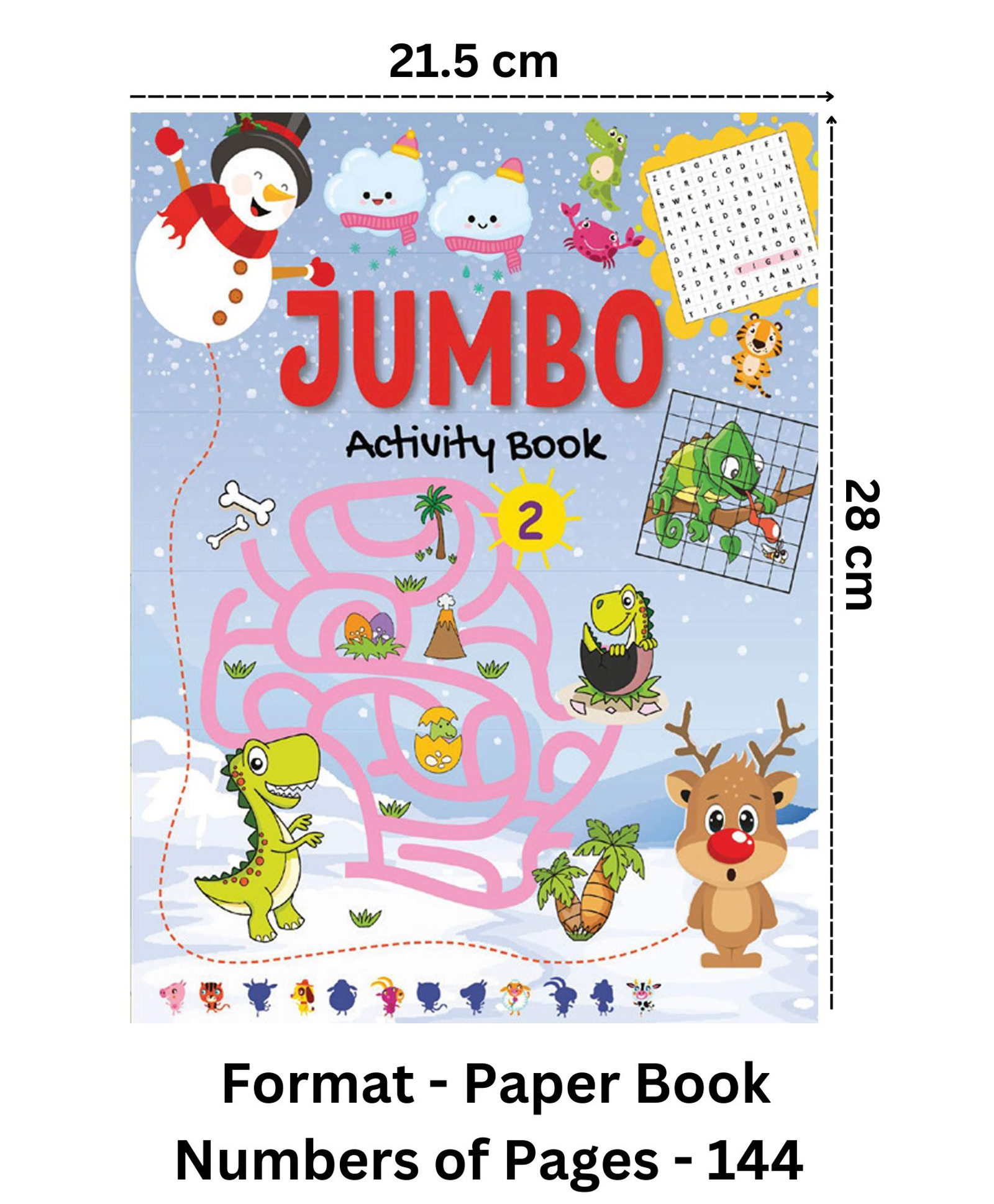 Jumbo Activity & Coloring Book - 2-image-6