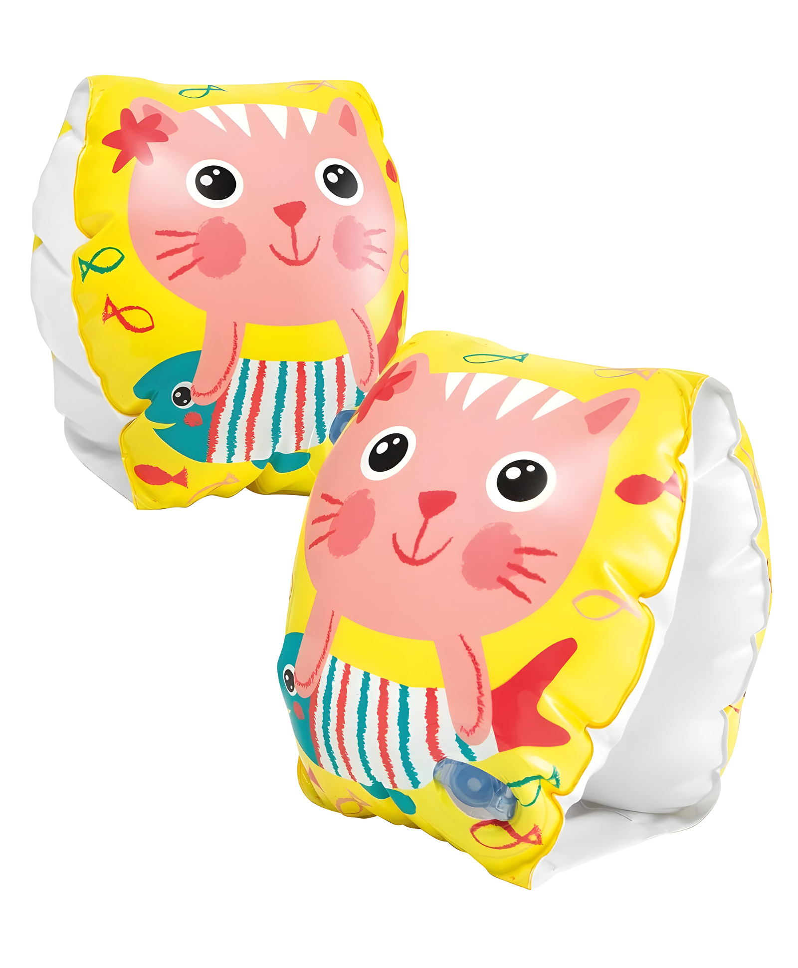 Intex 56665 Happy Kitten Arm Bands Intex Inflatable Arm Bands For Kids Intex Pool Arm Bands Beach Swimming Pool Arm Bands For Badies Kids Arm Bands - Multicolor-image-9
