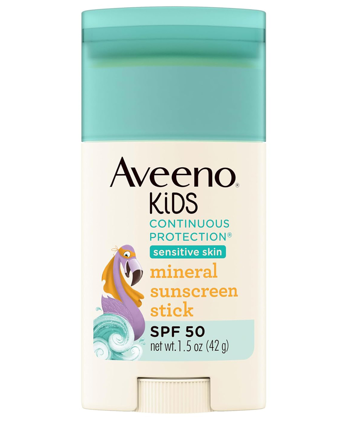 Aveeno Kids Continuous Protection Mineral Sunscreen Stick SPF 50 For All Skins -42 g-image-0