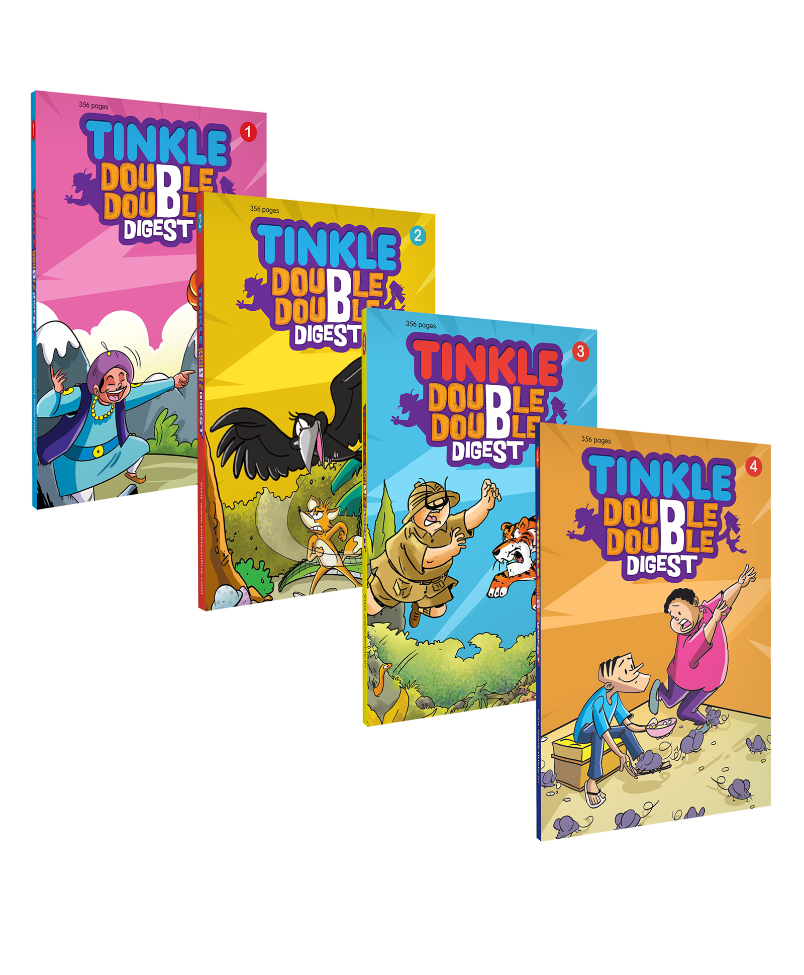 Double Double Digest (1-2-3-4).-English