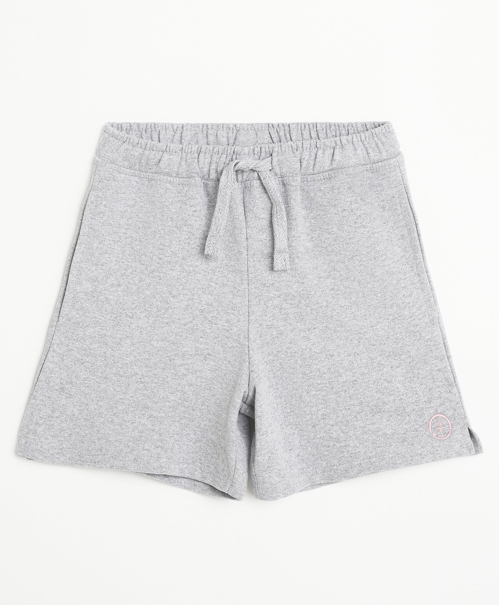 Campana Cotton Solid Shorts - Grey Melange-image-37