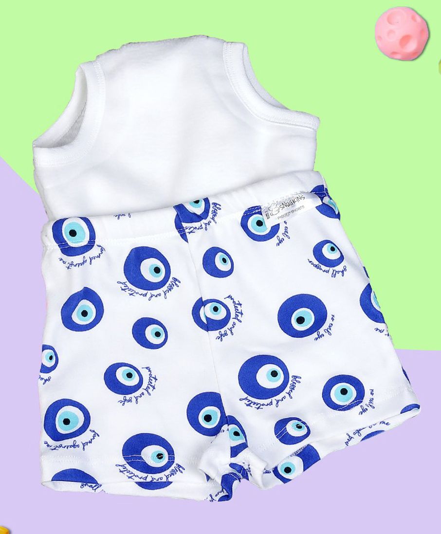 Snugkins Potty Training Shorts for Toddlers,Boys & Girls | 100% Cotton (Size 1, 1-2 Years) - Pack of1 - EvilEye-picture-12