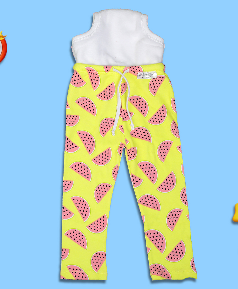 Snugkins Diaper Pant Potty Training Pajamas for Boys & Girls | 100% Cotton (Size 2, 2-3 Years) -Pack of1 - Watermelon-picture-15