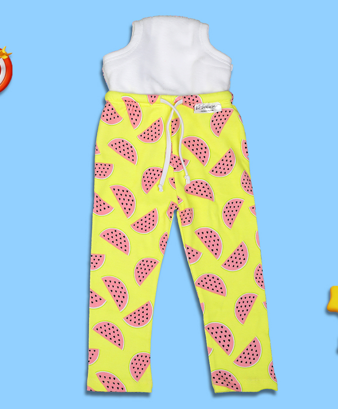 Snugkins Diaper Pant Potty Training Pajamas for Boys & Girls | 100% Cotton (Size 3, 3-4 Years) -Pack of1 - Watermelon-image-30