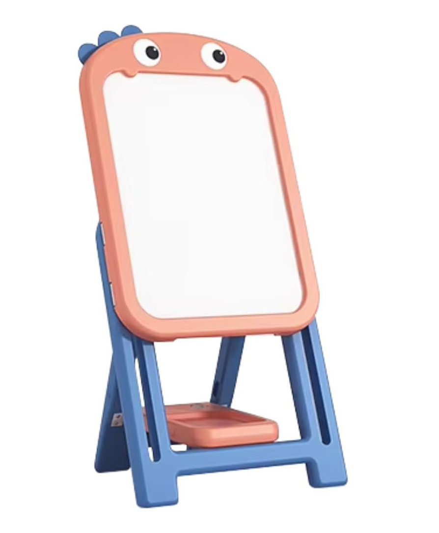 TOYPENTER Drawing Board for Kids, Kids Activity Board, Multifunctional Foldable Height Adjustable Magnetic Drawing Board for Kids - Red-image-21