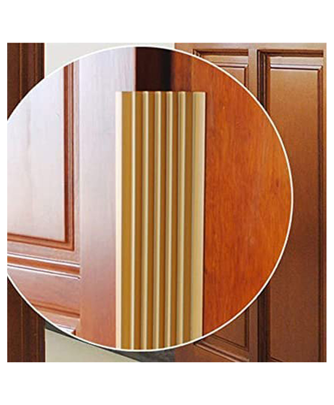 Safe-O-Kid No-Pinch Door Hinge CoverCollapsible & Easy to Install, Foldable Finger Safety Guard (Pack of 1)-picture-46