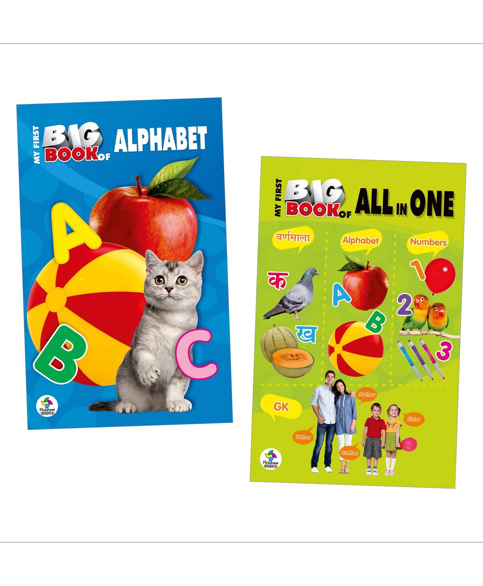 My First Big Books, All in One, Alphabet, Set of 2 Books - English-image-25
