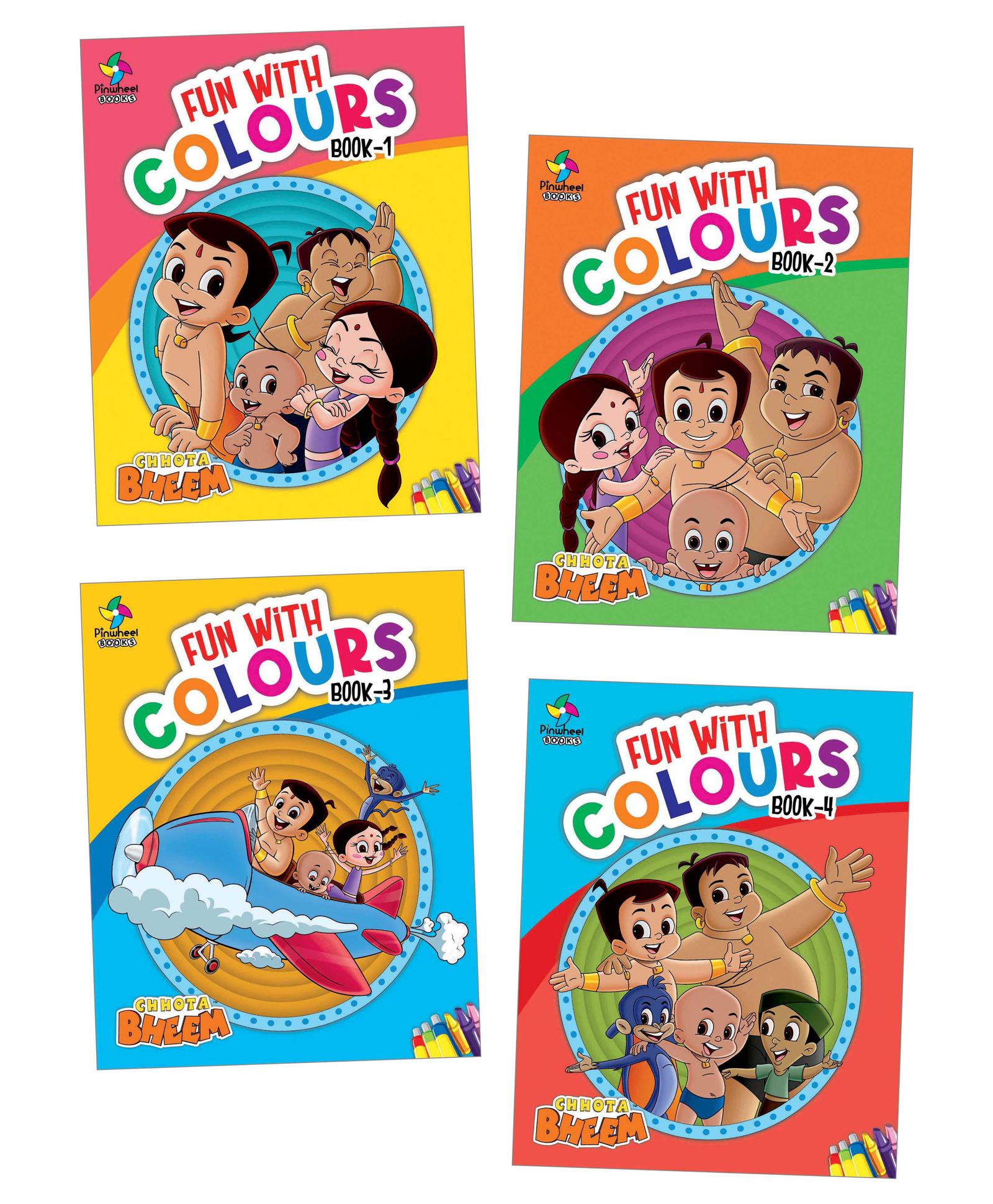 Chhota Bheem Fun with Colours, Set of 4 Books - English-image-12