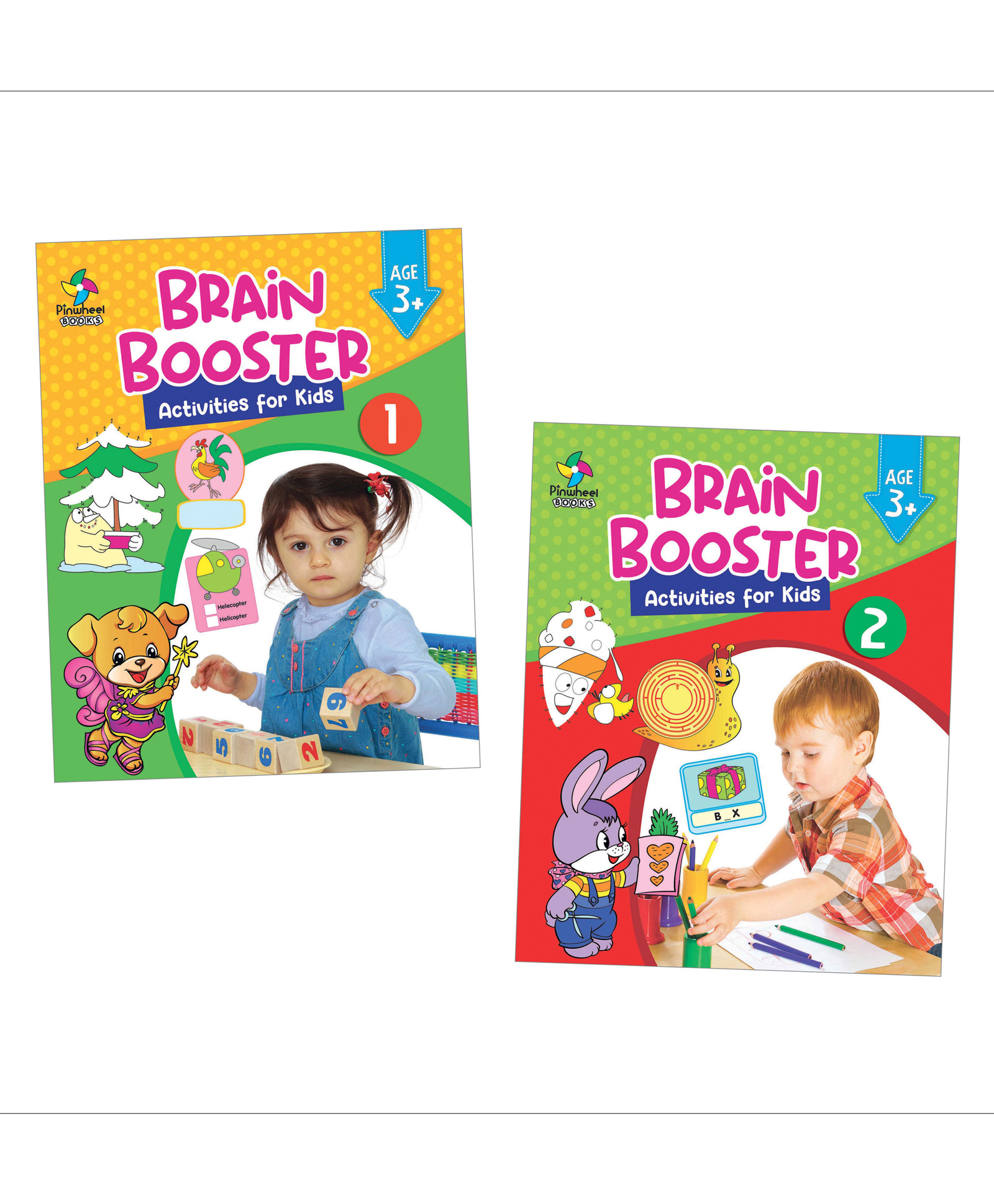 Brain Booster Activities For Kids, Set of 2 Books - English-image-46
