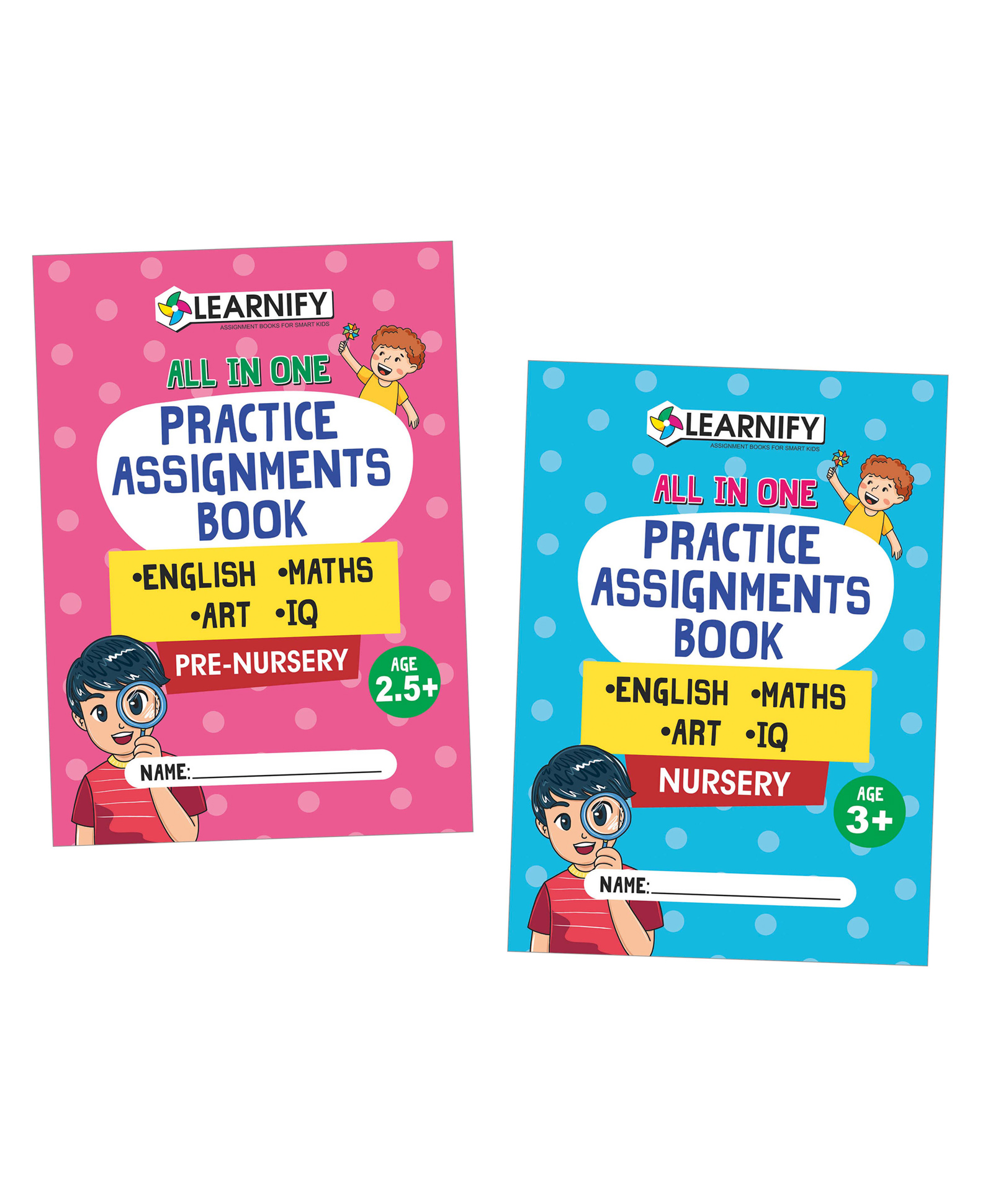 All In One Practice Assignments Books, English, Maths, Art, IQ, Pre-Nursery & Nursery, Set of 2 Books - English-image-32