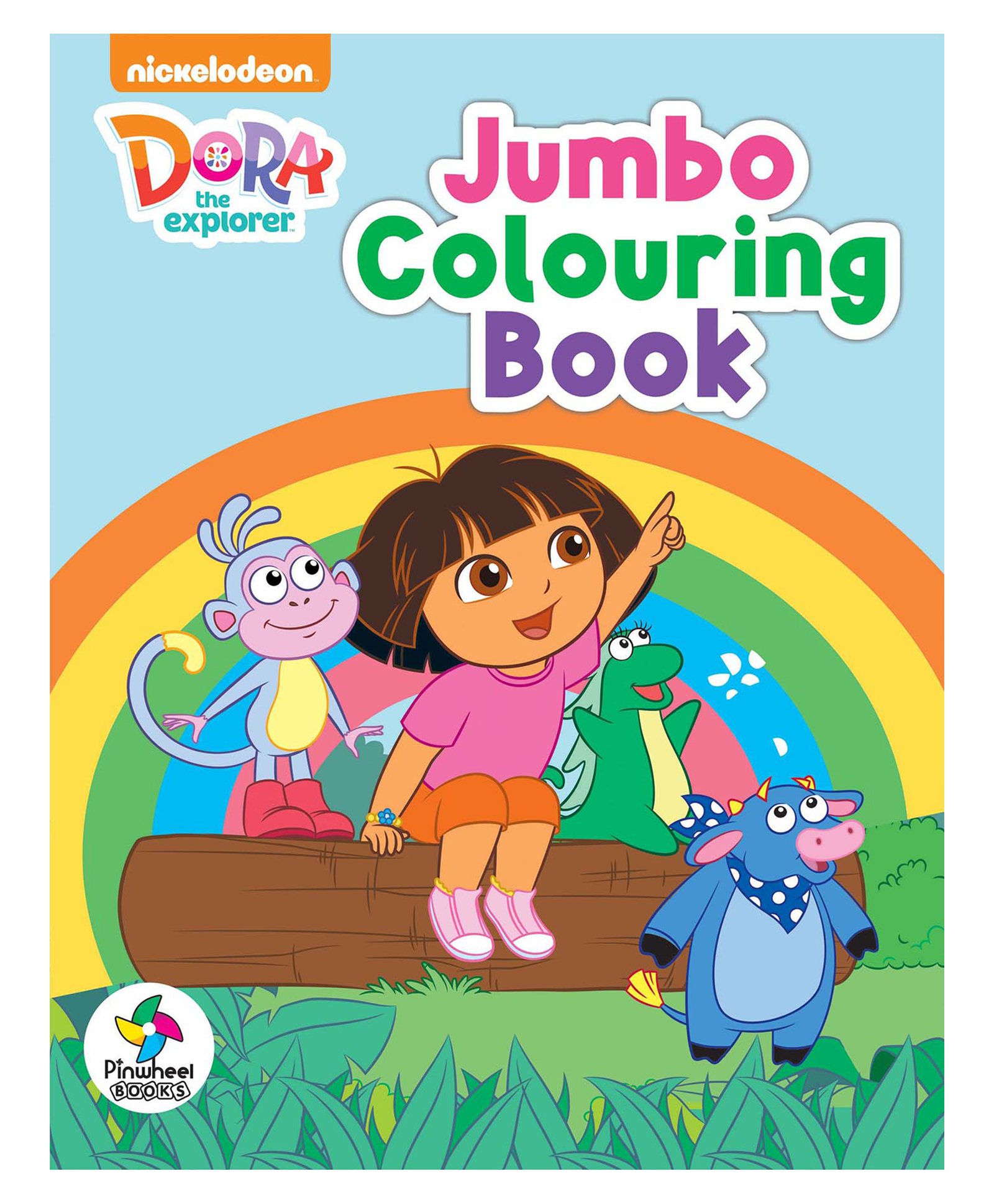 Dora the Explorer Jumbo Colouring Book - English-image-29