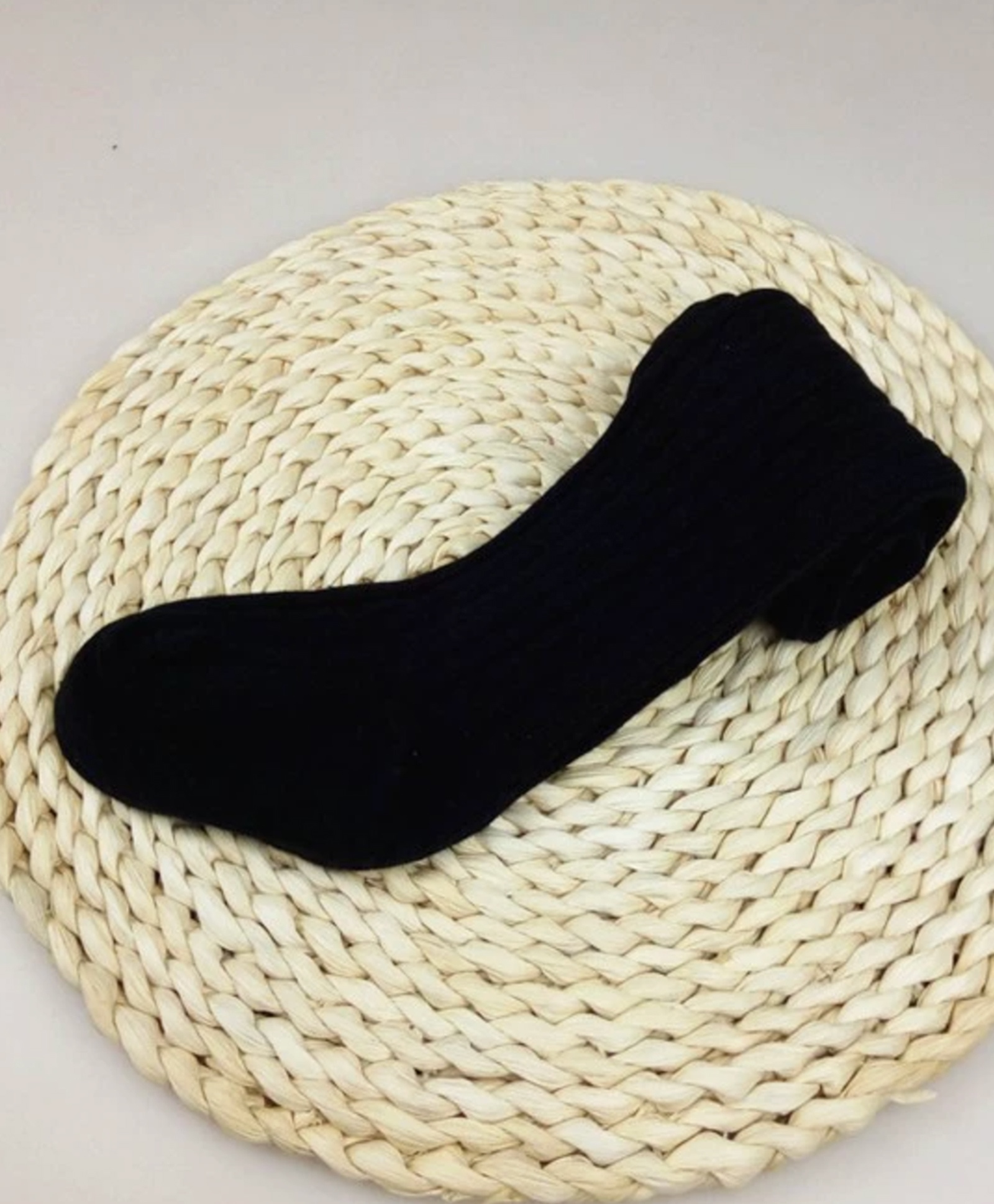 Kidofash Cotton Ribbed Stockings - Black-picture-39