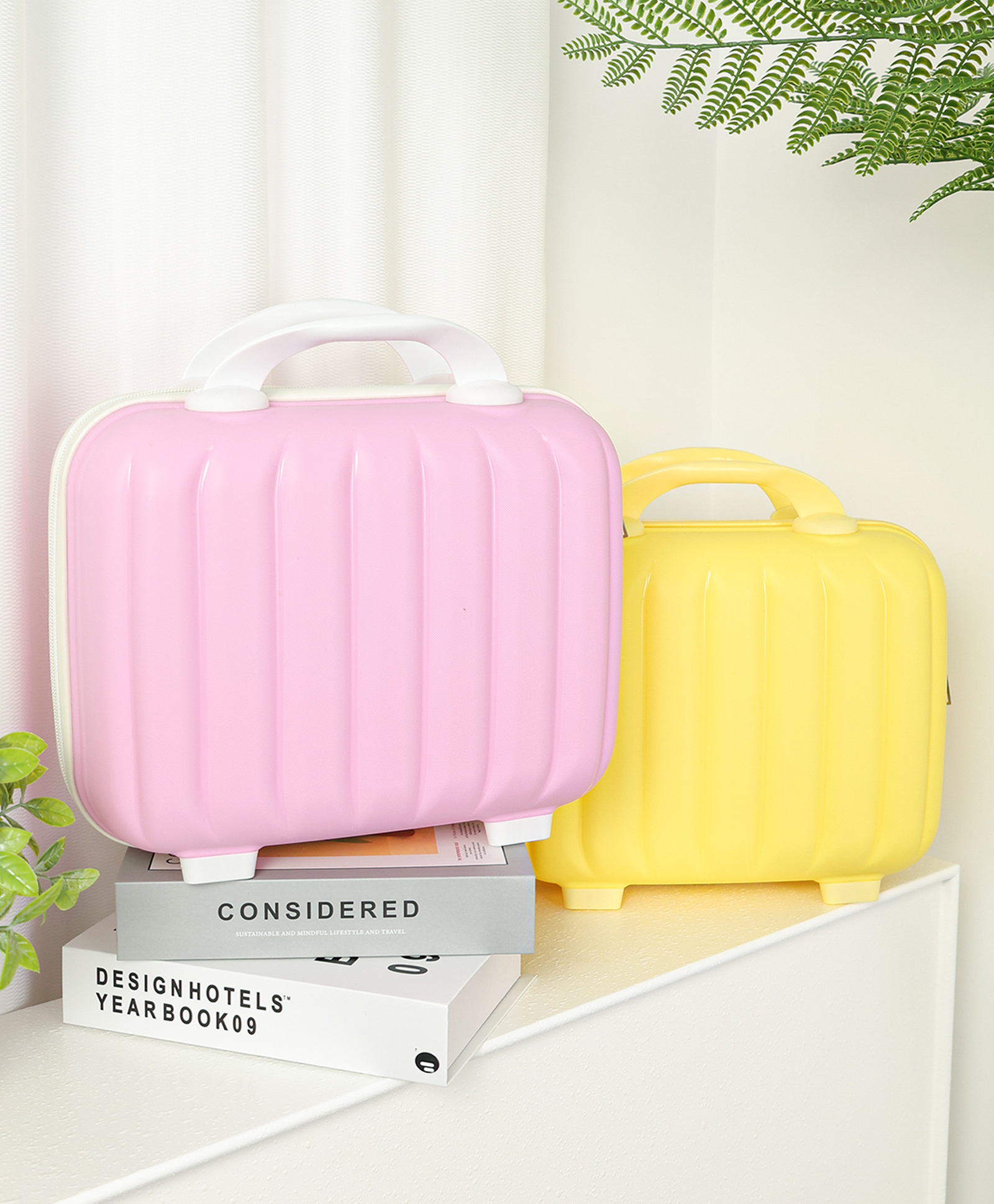 Travel Luggage Organizer Bags Yellow - Height 12 Inches-image-47