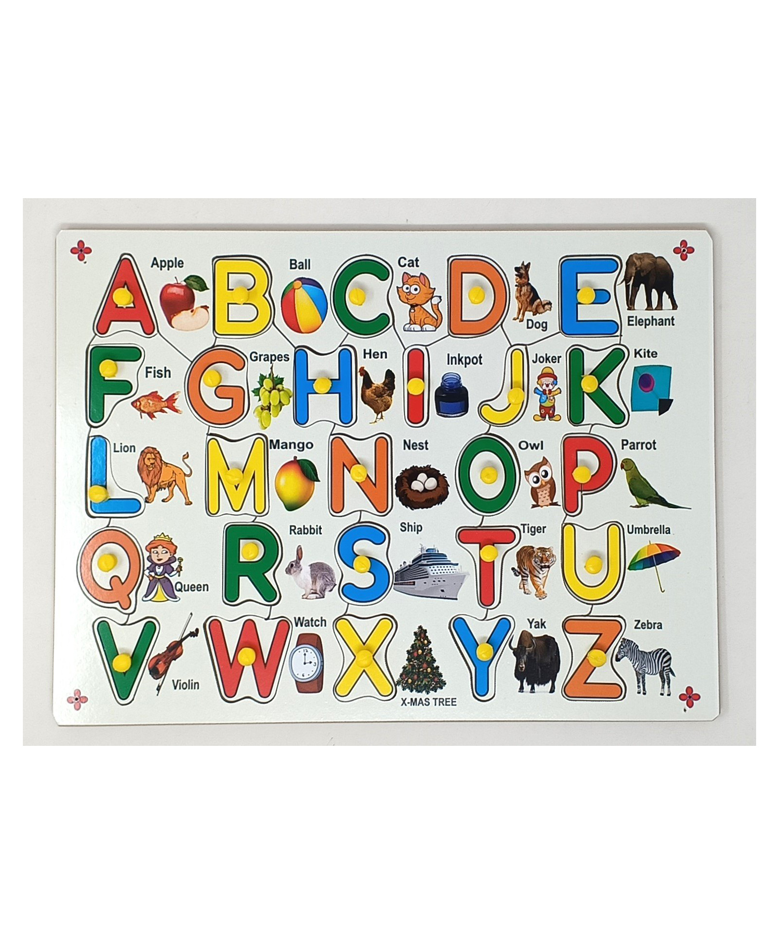 A&A Kreative Box Alphabets and Words Puzzle -Wooden-26 Pc-picture-23