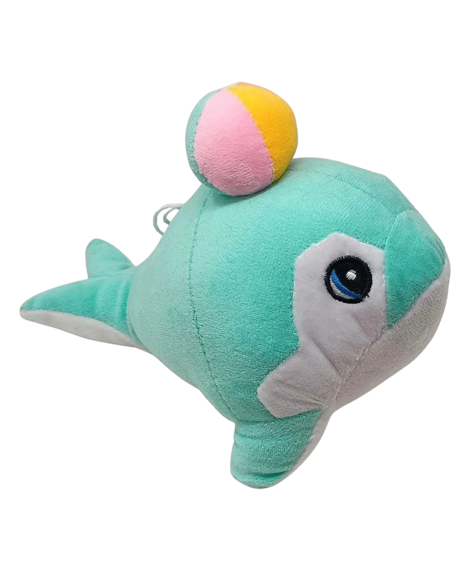 A&A Kreative Box Playing Dolphin Plush Toy-Premium Quality-Available in Assorted Colours - Length 26 cm-image-0