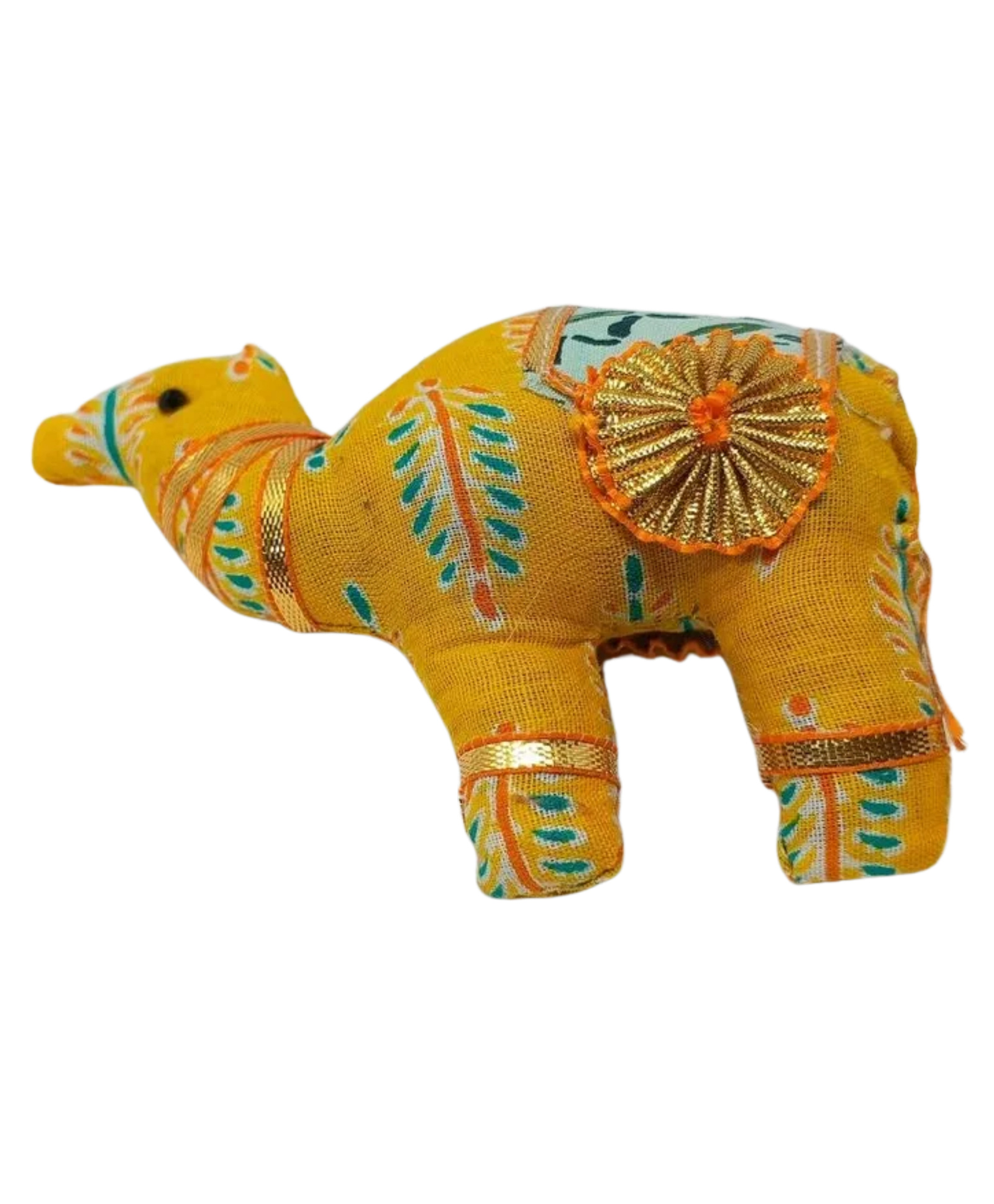 A&A Kreative Box Hand Made Sleeping Camel Soft Toy ( Set of 2) -Assorted Colours and Designs - Length 12 cm-image-6