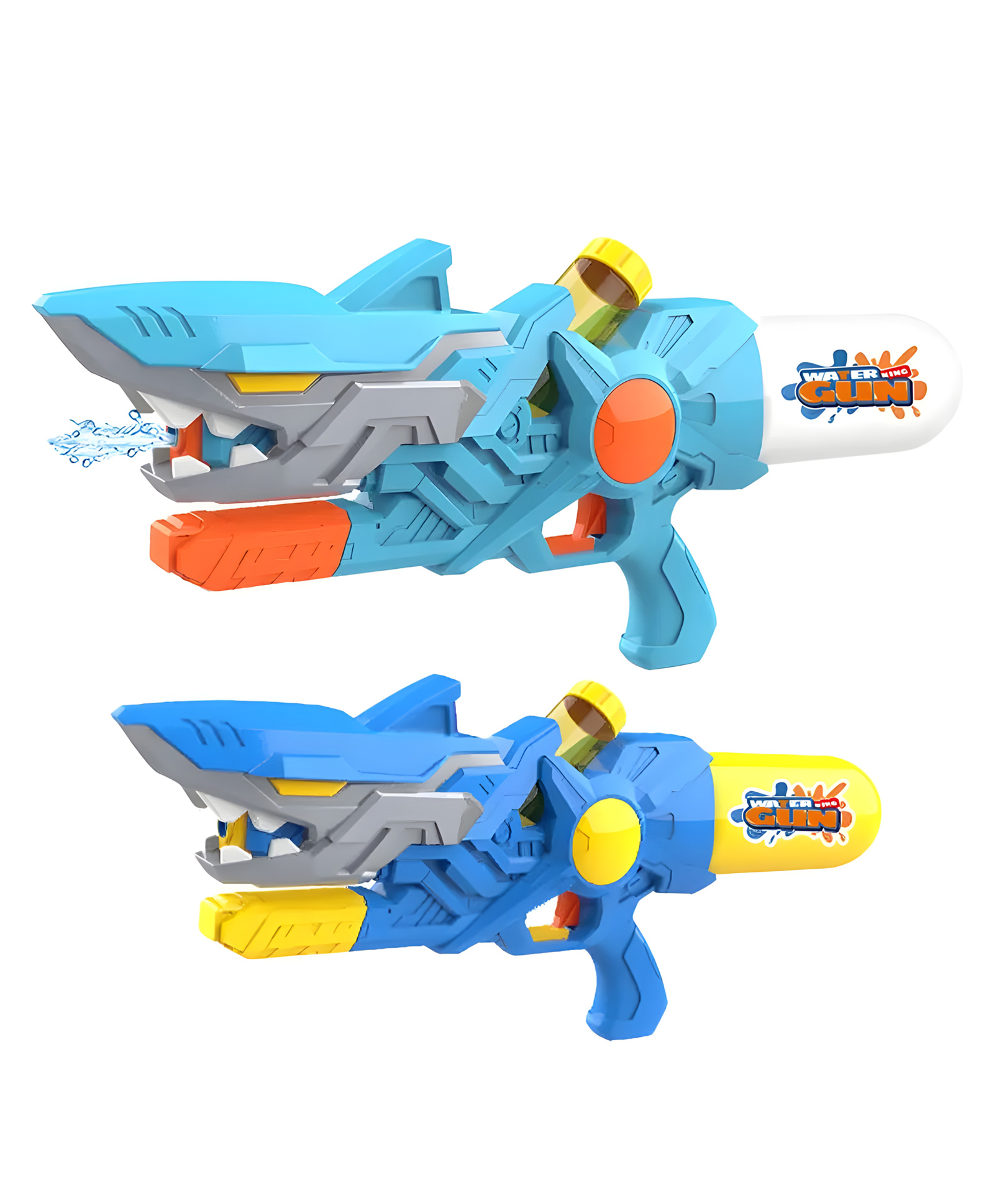 YAMAMA Water Gun Toys For Kids Shark Water Gun Toy 570ml High Capacity Water Fighting Toy For Outdoors Swimming Holi Toys Kids Summer Plastic Big Shooting Shark High Power Animal Shape Water Gun Toy(Pack of 1Color May Vary)-picture-33