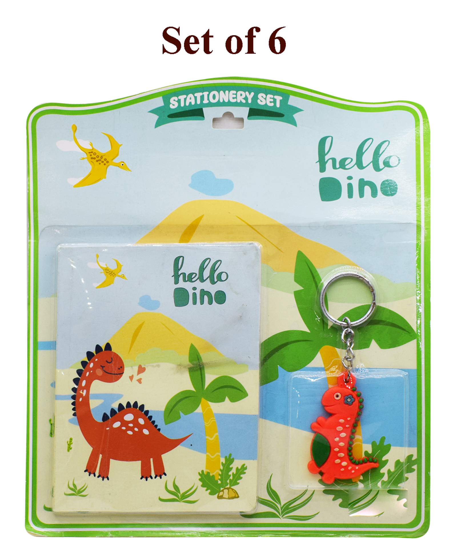 Asera Stationery Gift Set for Kids Party Favor Return Gift Set for Boys/Girls Birthday Gift (Dino 06 Pcs)-picture-34