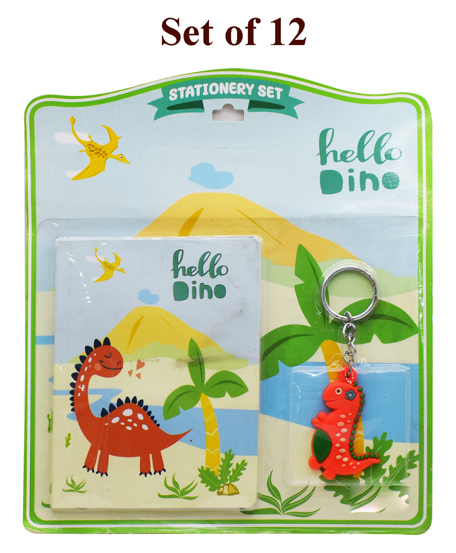 Asera Stationery Gift Set for Kids Party Favor Return Gift Set for Boys/Girls Birthday Gift (Dino 12 Pcs)-image-9