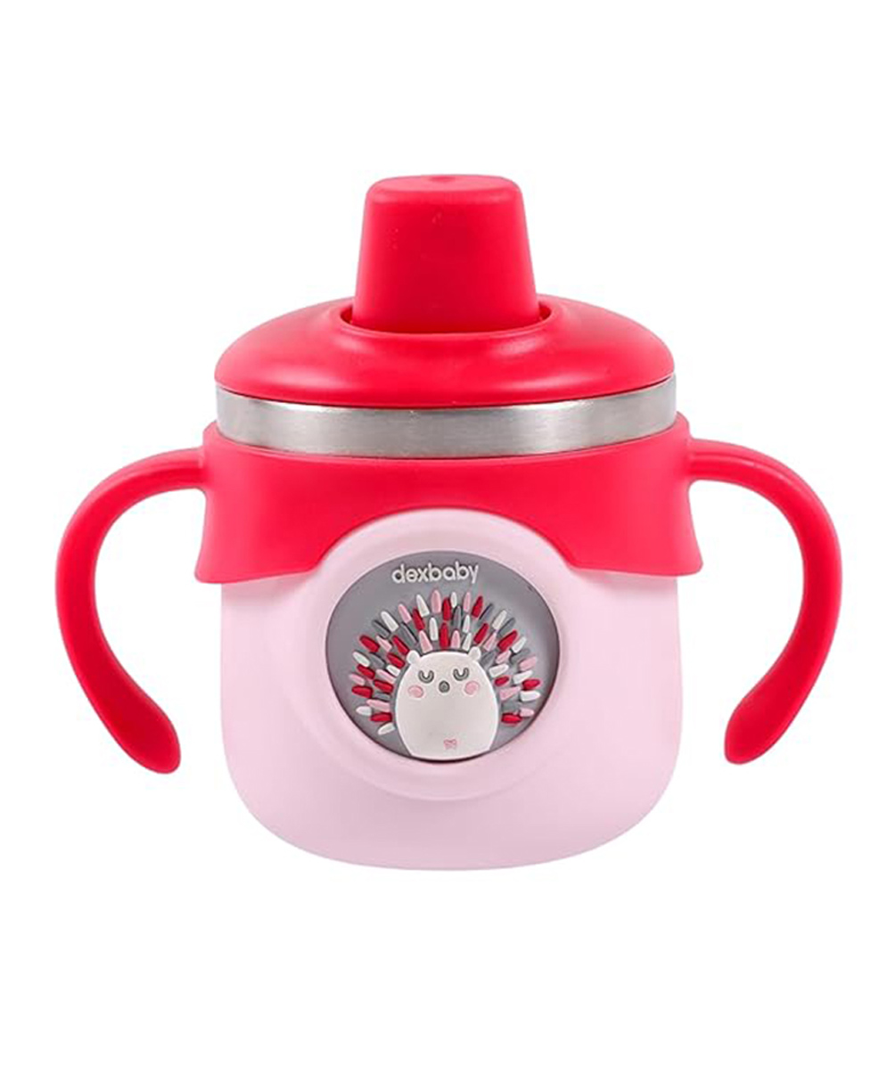 Chinmay Kids Baby Stainless Steel Milk Feeding Travel Baby Water Bottles With Straw for Kids- 260 ml-image-46