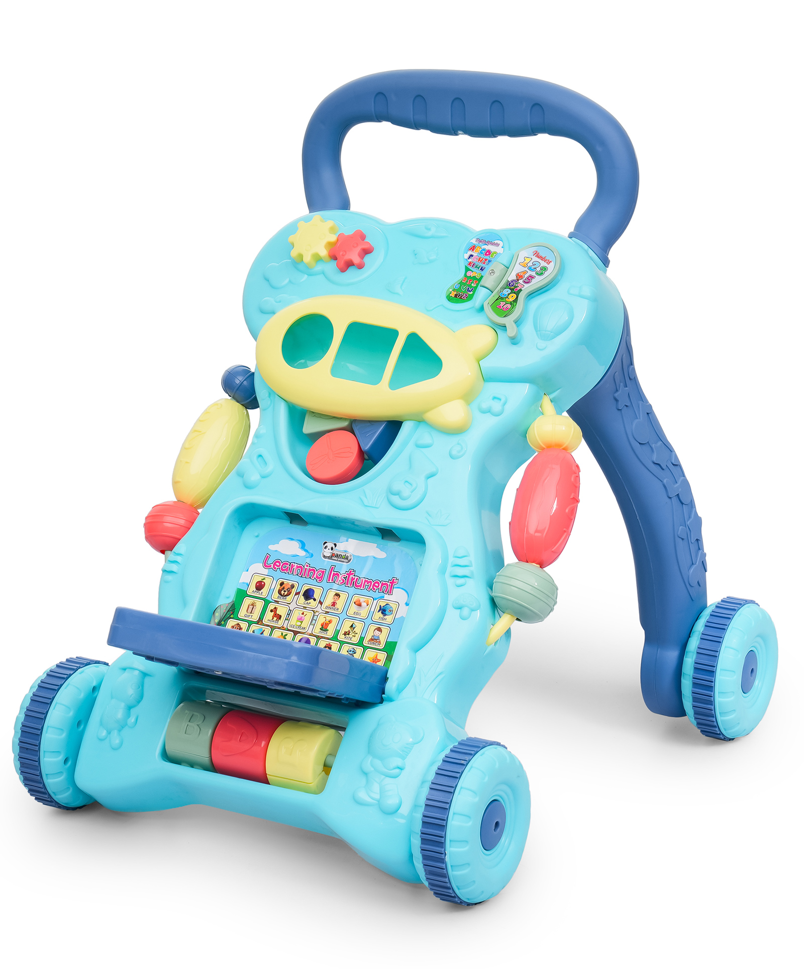 JoyRide Step n Play Push Walker for Kids|Activity Walker with Music for Toddlers| Multi Activity Toy|Interactive Learning Toy for 6 to 36 Months Girls/Boys - RED-picture-21