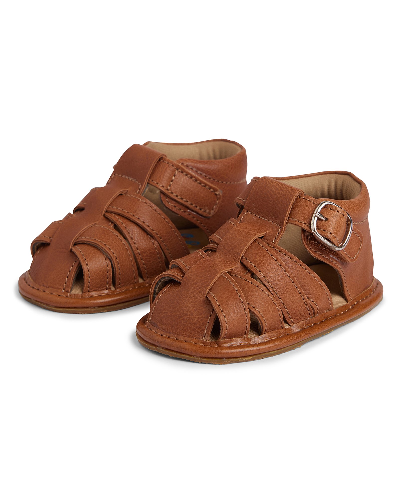 Elves the Shoemakers Solid Booties - Tan-image-9
