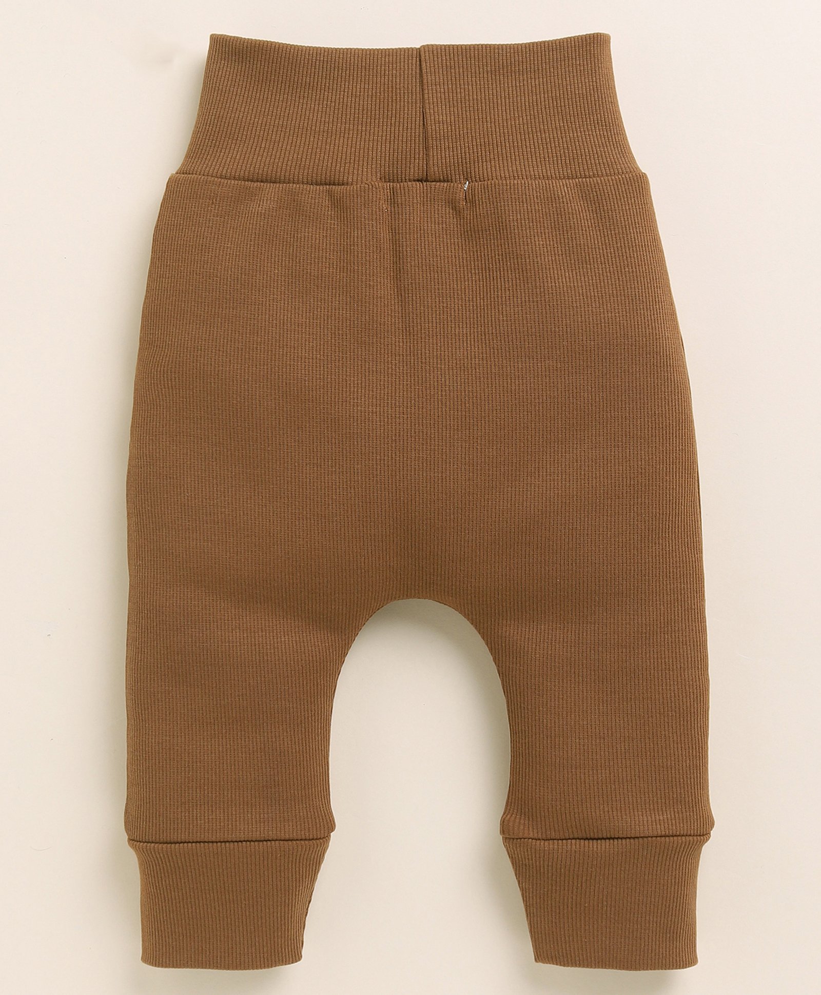 Cot & Candy Organic Cotton Solid Leggings - Chocolate-picture-23