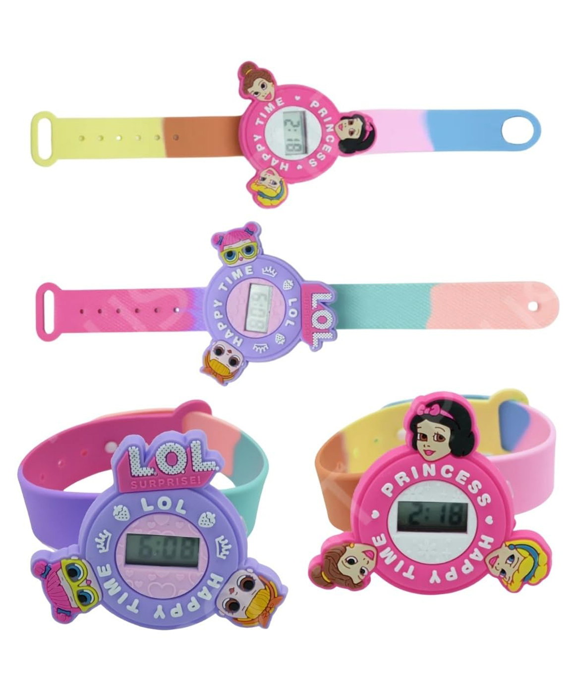 PLUSPOINT Kids Wrist Band for Boys and Girls Slap Band Cute Cartoon Bracelet Wrist Band with LED Light Up, Great Birthday Gift Toys for Kids Return Gift for Kids-image-28