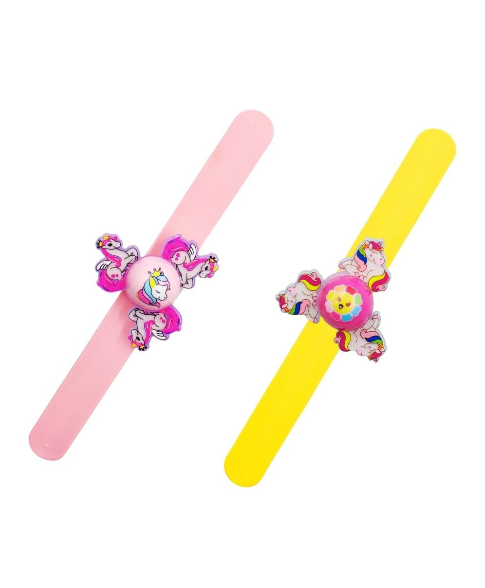 PLUSPOINT Unicorn Theme Kids Wrist Band for Girls Slap Band Cute Cartoon Bracelet Wrist Band with LED Light Up, Great Birthday Gift Toys for Kids Return Gift for Kids-picture-39